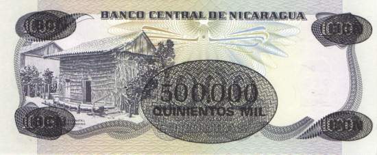 500.000 Cordobas 1987